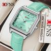 New Fashion Rectangle Dial Quartz Watch for Women Casual Leather Strap Luxury Business Wristwatch Relogio Masculino
