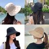 Large Brim Women Sunhat Summer Equestrian Cap New Fisherman Cap Four Seasons