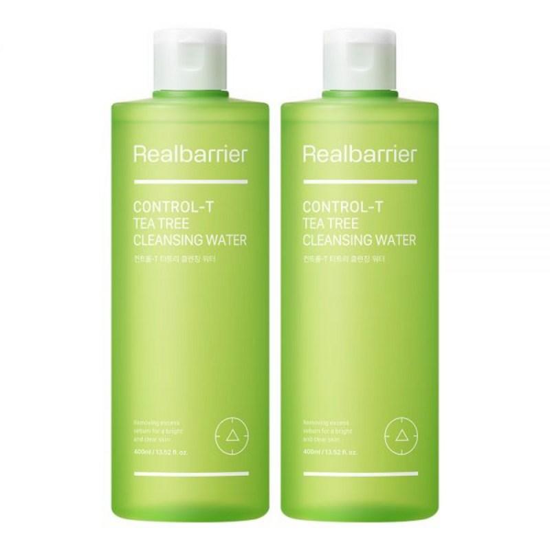 Real Barrier Control-T Tea Tree AC Cooling Cleansing Gel 200ml 2 pcs
