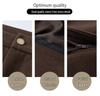 Elegant Coffee Wool High-Waisted Slimming Midi Skirt for Women - Spring 2026 Collection