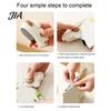 Fast Charging Bag Resealer Mini Magnetic Sealer, Airplane Shape Heat Sealing Machine, Food Storage Tool Portable Type-C Sealer for Snack Easy