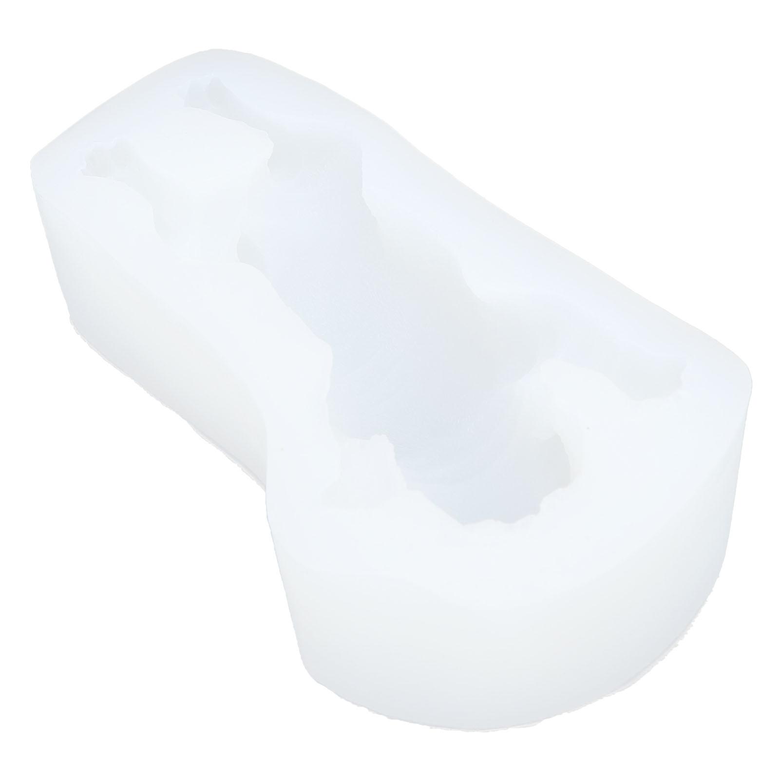 

Dog Silicone Mold White for DIY Fondant Cake Chocolate Ice Cream Soap Making Accessories