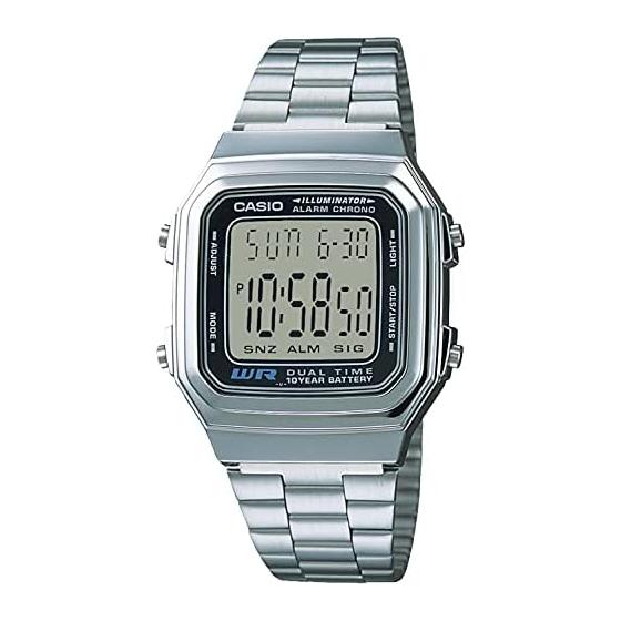 [Casio] Часы Casio Collection [Оригинальный продукт для внутреннего рынка] A178WA-1AJH Мужские Серебристый