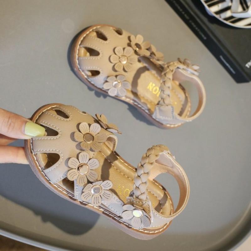 Soft Sole Sandals for Girls - Summer Toddler Princess Pre-Walking Shoes