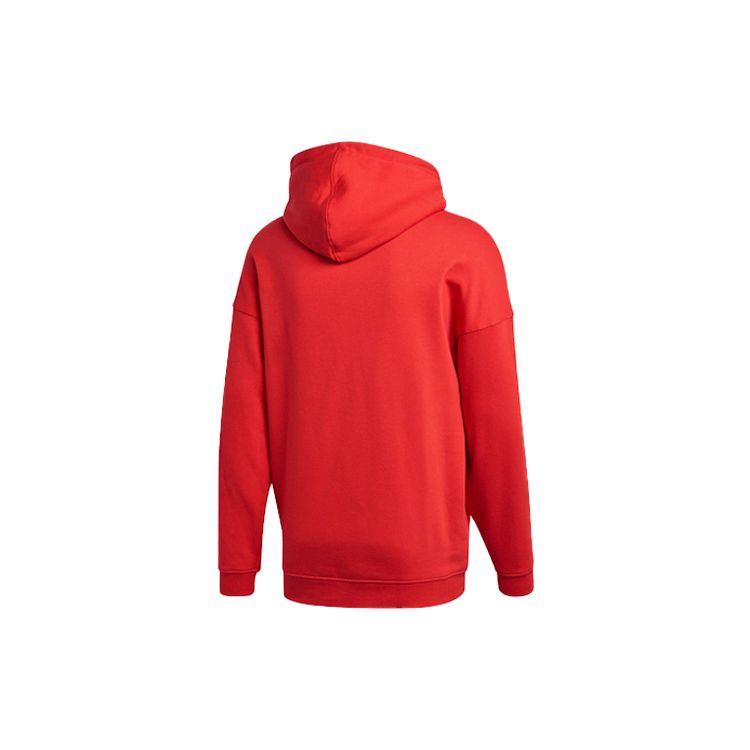 Adidas Originals Trefoil Hoodie Sweatshirt Men Hoodies Bright-Pink Fluorescent FM3800