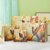 Advanced Sense, Retro Flower and Bird, Gift Bag, Hand-held Clothing Packaging Bag, Paper Bag, Gift Bag, Companion Gift Bag