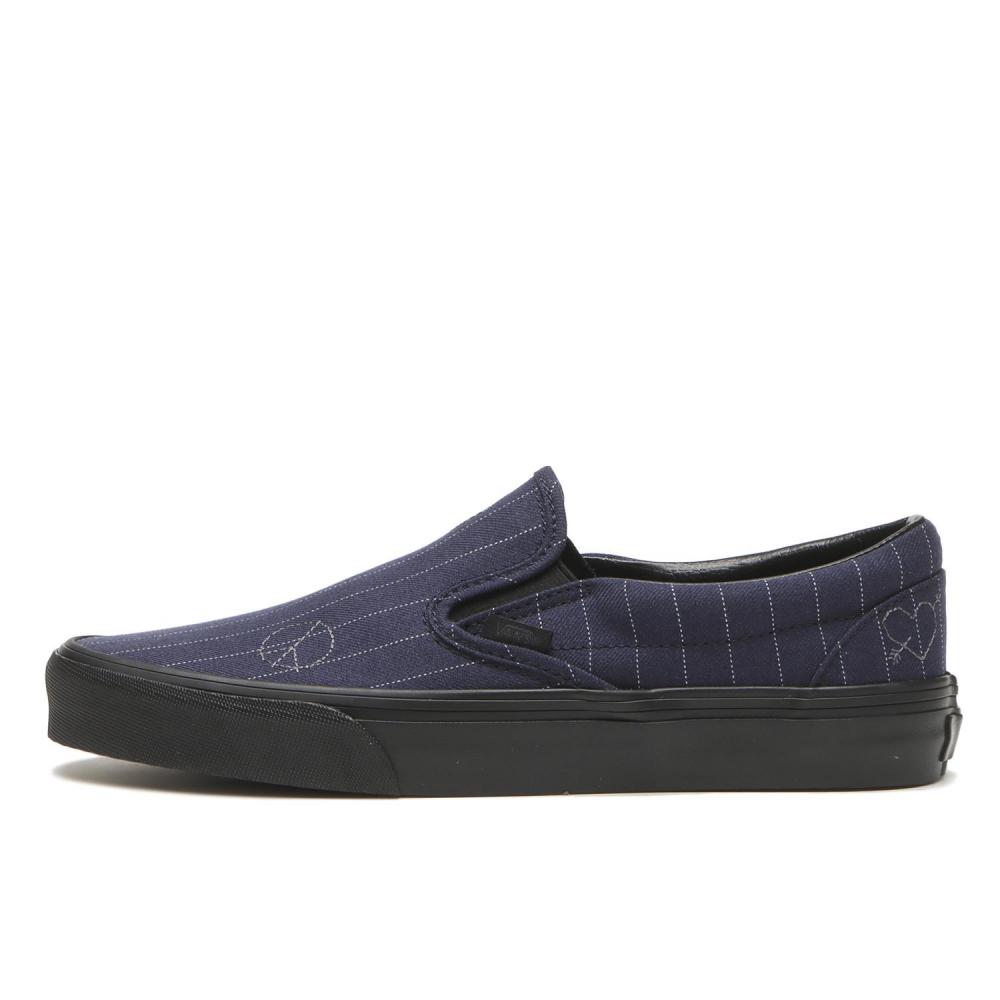 

Vans Slip On Wool Navy Blk Vn000bvzngv Wool Navy Blk 220