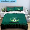AS Saint-Étienne 3PCS Bedding Set 2D Printing (Includes 1 Duvet Cover + 2 Pillowcases Coreless), Bedroom decor,Fan gift