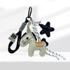 Pony Keychain Leather Backpack Charm Personalized Car Keychain Bag Pendant Miu Purse Femme Handbag Strap Decoration Gift