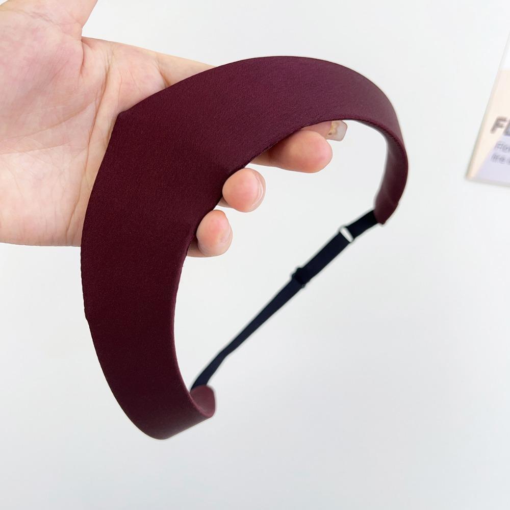 Vintage Adjustable Size Crown Hairband Anti Slip Wide Edge Hairpin Headband Hair Hoop Hair Accessories