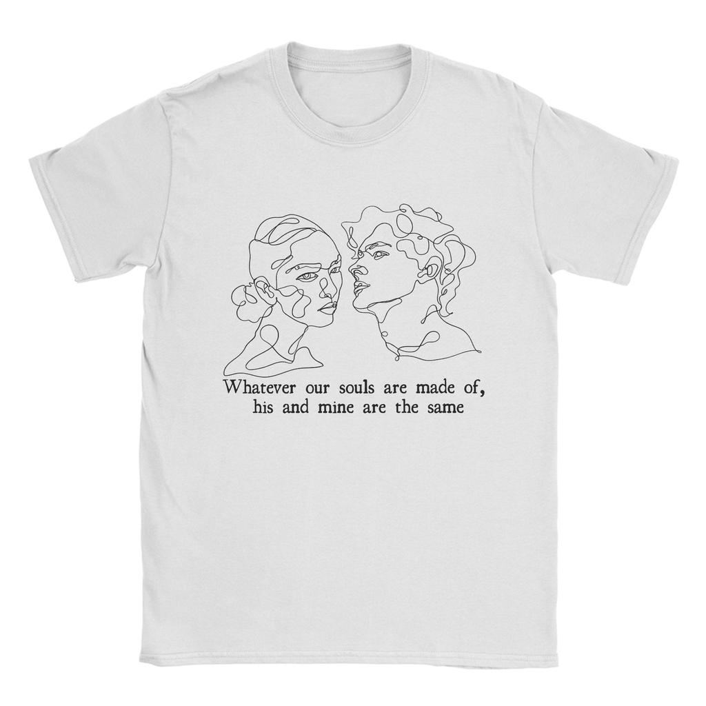 Wuthering Heights TShirt Summer Cotton T Shirts For Unisexs Hip Hop Printed Tee Shirt Short Sleeve Classic Clothes