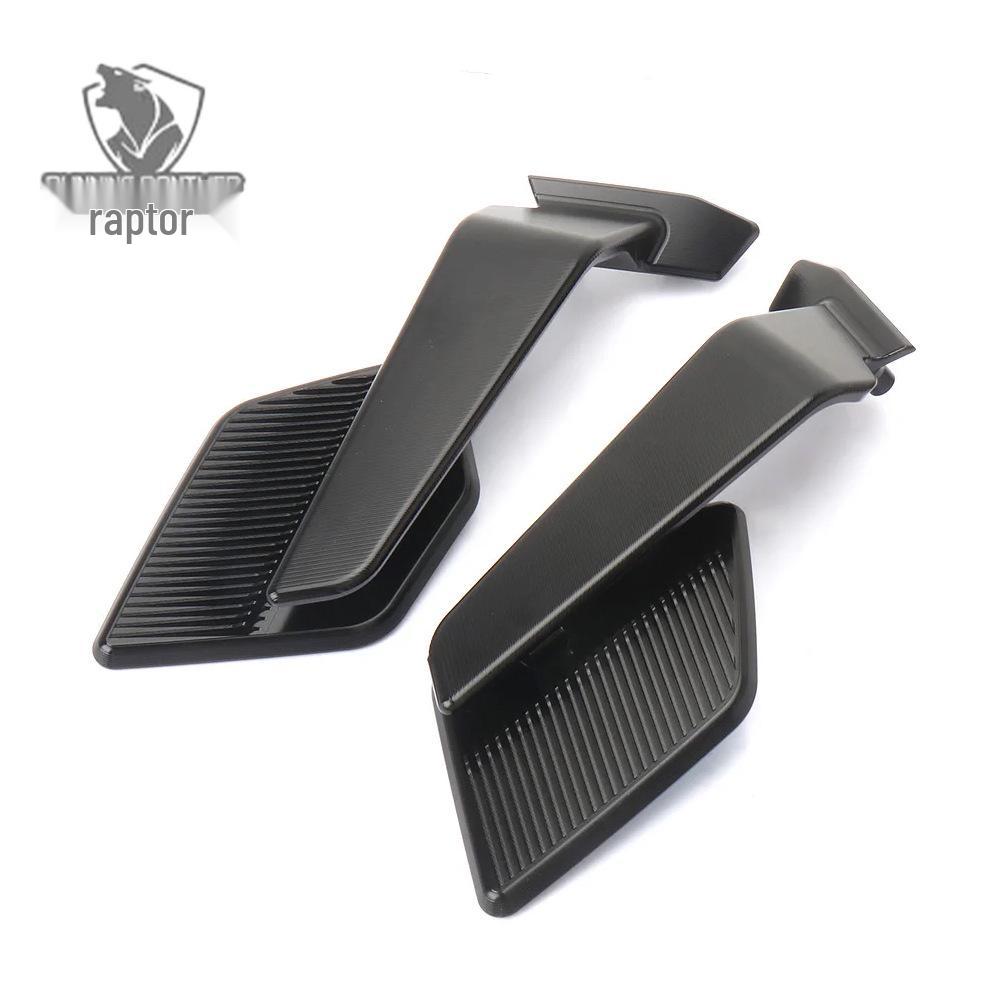 Aluminum Alloy HD Reflective Rearview Mirrors with Wind Deflectors for BMW S1000RR (Models 19-25)