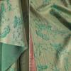 Chinese Style 50x148cm Pine Bamboo Embroidery Jacquard Fabric New Dress Clothing Designer Cloth Fabrics for Sewing Material