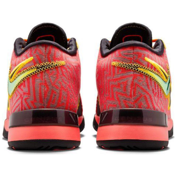 New Nike Anti Slip Wear Resistant Mid Top Basketball Shoes Men's Red HF0711-600