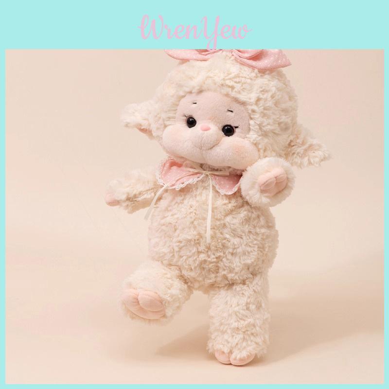Plush Sheep Bunny Toy With Pp Cotton Filling For Sleep Comfort Gift For Teens And Girls