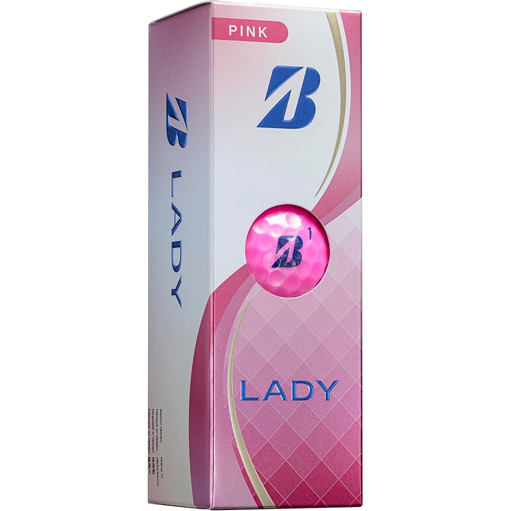 Bridgestone Lady L5PXJ Golf Balls 2025 Model 12 Pack Pink