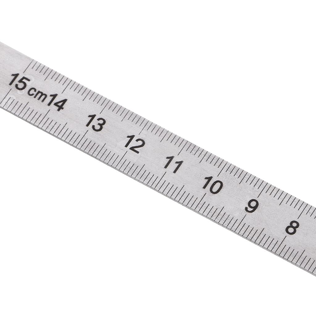 Steel Protractor 0- Angle Finder Rotation Ruler Student Tool