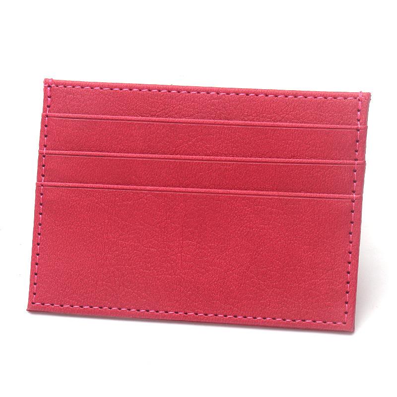Porte-cartes de visite ultra fin Manches pour cartes de crédit pour hommes Femmes Housse de protection pour carte d'identité Carte bancaire
