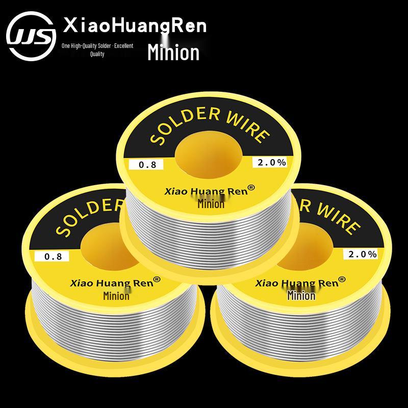 

Minions No-Clean Rosin Solder Wire, 0.5/0.6/0.8mm, Leaded 9g Small Spool