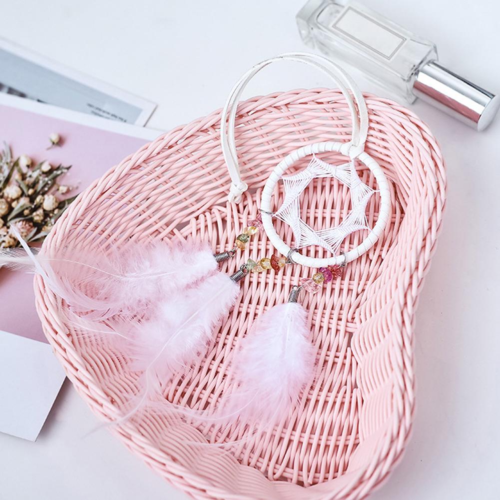 Vintage Feather Dreamcatcher Car Hanging Accessories Car Home Wedding Decoration Ornament