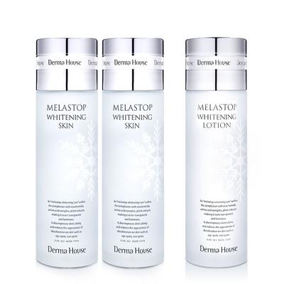 Whitening Skin 125mlx2 + Whitening Lotion 125ml/ Whitening Blemish Management for Dull Skin, 2 Skins + 1 Lotion