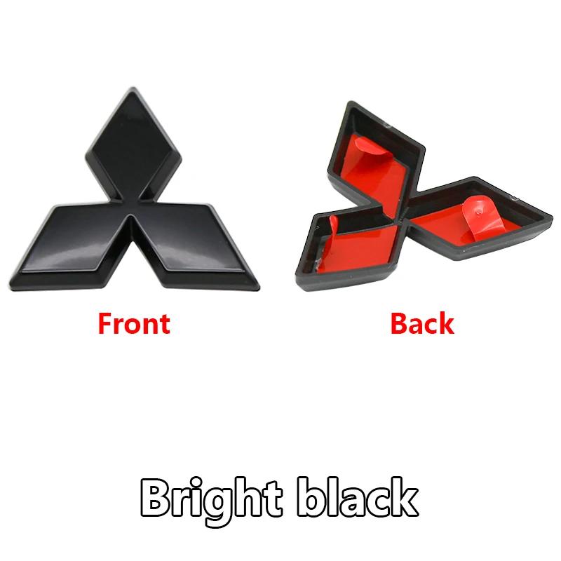 1Pc Mitsubishi Logo Steering Wheel Decal 3D Sticker Car Badge Logo For Mitsubishi Colt Delica Ralliart Pajero Xpander Space Star