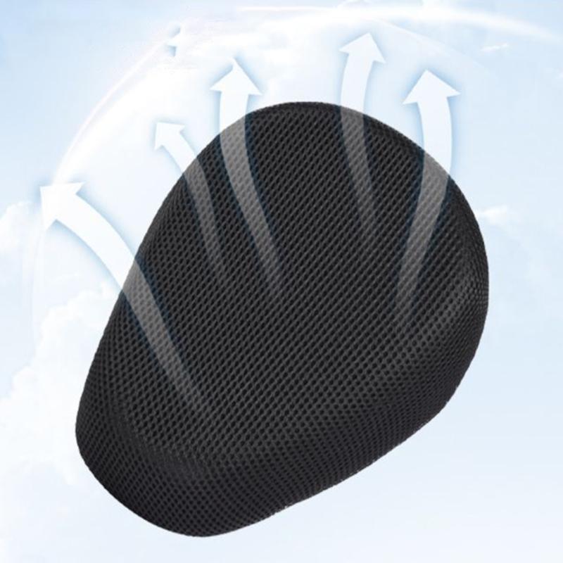 Electric Scooter Seat Cover 3D Airflows Ventilation Honeycomb Weatherproof Anti Slip Mesh Cushion Cover for Long Rides