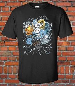 

Vintage Recreated North Carolina Shattered Backboard - Graphic T-Shirt 3XL