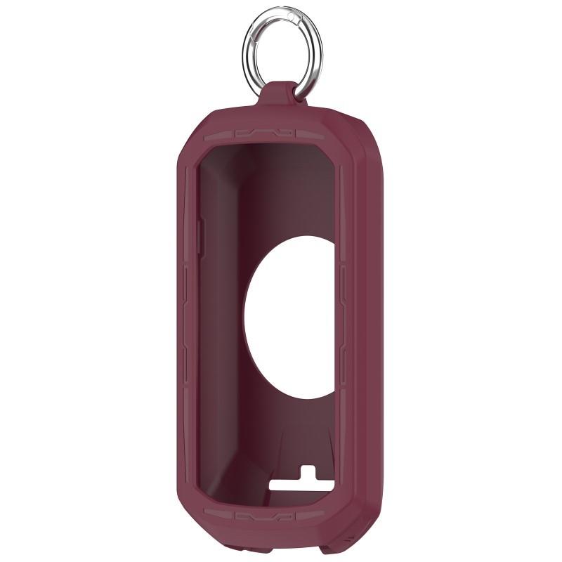 

М який силіконовий захисний чохол для Garmin Edge 1050 Мультфільм годинник GPS футляр проти подряпин секундомір велосипед комп ютер захисний чохол Garmin Edege 1050 вина червоного кольору