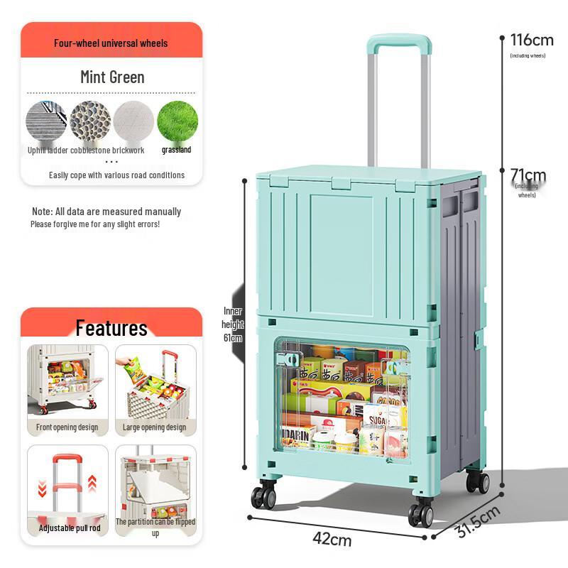 

Shixun Outdoor Camping & Picnic Storage Cart