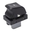 Interrupteur de lève-vitre 8k0959855 Noir Interrupteur de commande principal Remplacement pour A4 A5 Q5 2008‑2015
