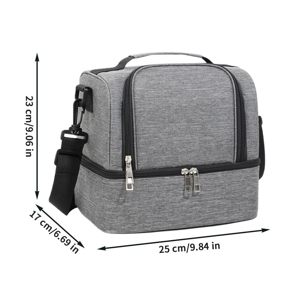 Picnic Cooler Bag Leak-Proof Cooler Lunch Bag Pouch Waterproof Portable Tote for Party Camping Beach Work Drink Beverage School