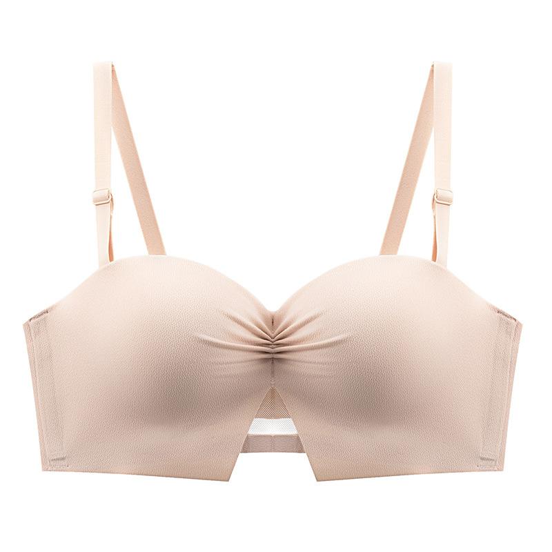 

Traceless upper support, anti-sagging, sub-breasts, no steel ring, beautiful back bra cover, summer breathable and seamless xl size=38/85ab