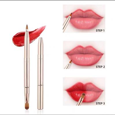 Lip Brush Telescopic Lip Brush Double Head Concealer Makeup Brush Lipstick Brush Portable Lip Brush Multi-function Makeup Tool