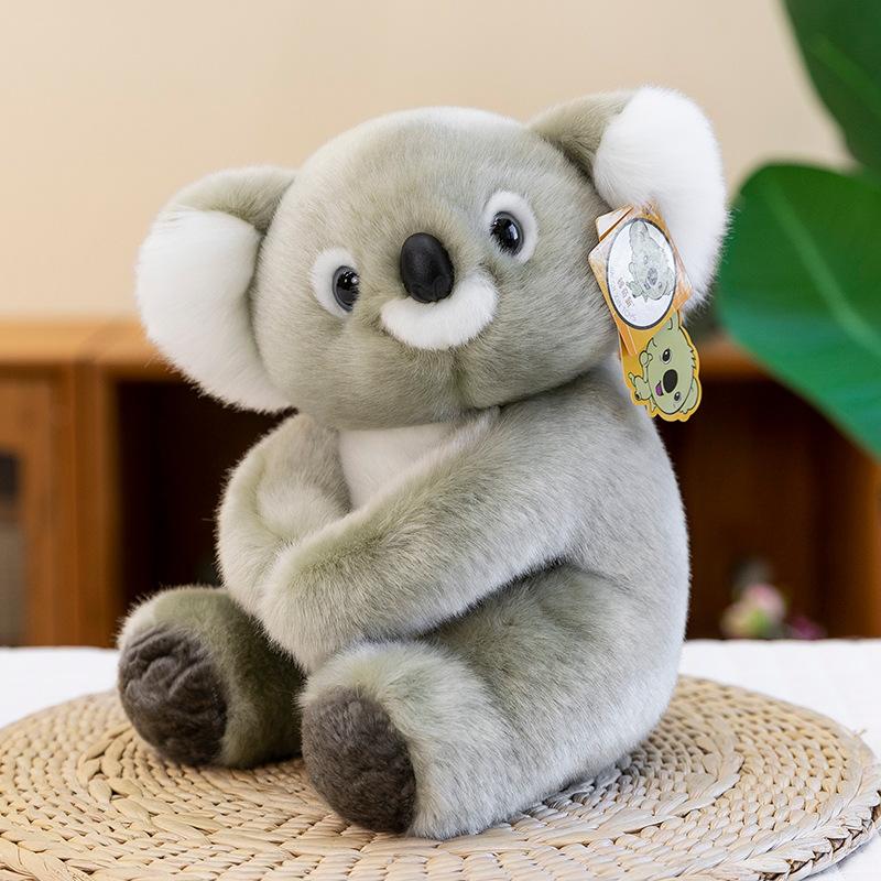 Super Cute Koala Plush Toys Fashionable Home Decoration Office Healing Doll Ornaments Zoo Souvenirs