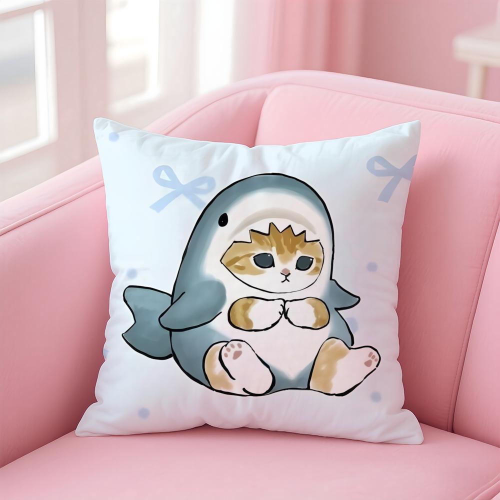 

Cute M-Mofusand Cushion Cover Home & Car Multi-Scene Pillow Cover - Reversible, Soft & Durable for Daily Use 30cmx30cm