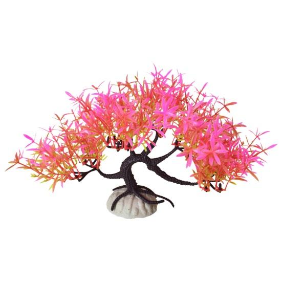 Artificial Aquatic Plant Small Aquarium Tree Realistic Simulation Plastic Hydroponic Long-lasting Water Plant Decorations