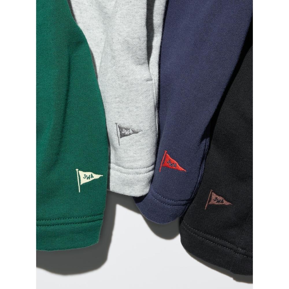 Uniqlo Japan Sweat Half Zip Pullover