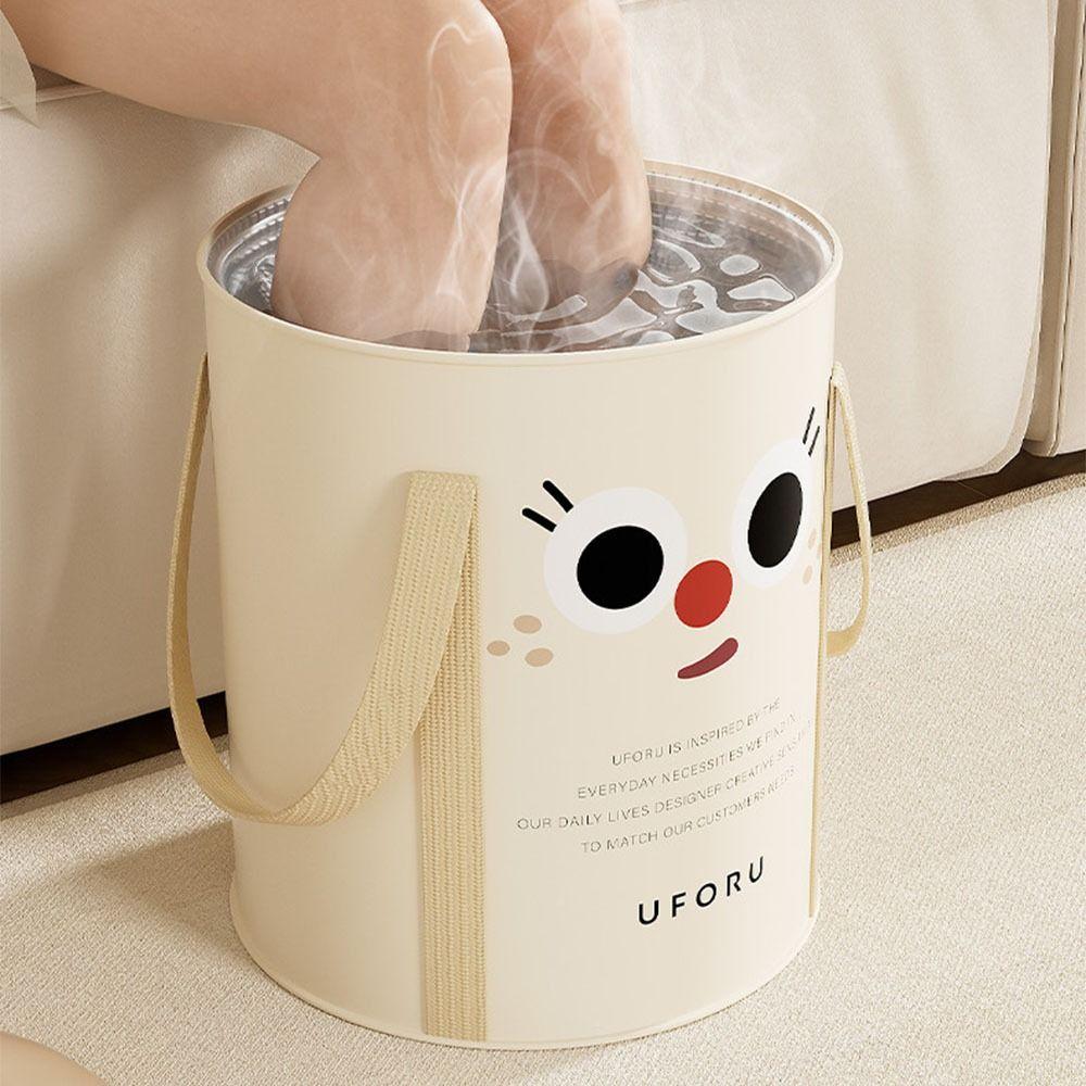 

Anti-Leak Collapsible Foot Bath Basin Cartoon Foot Bath Tub Bag Bucket for Soaking Feet Travel Style 1