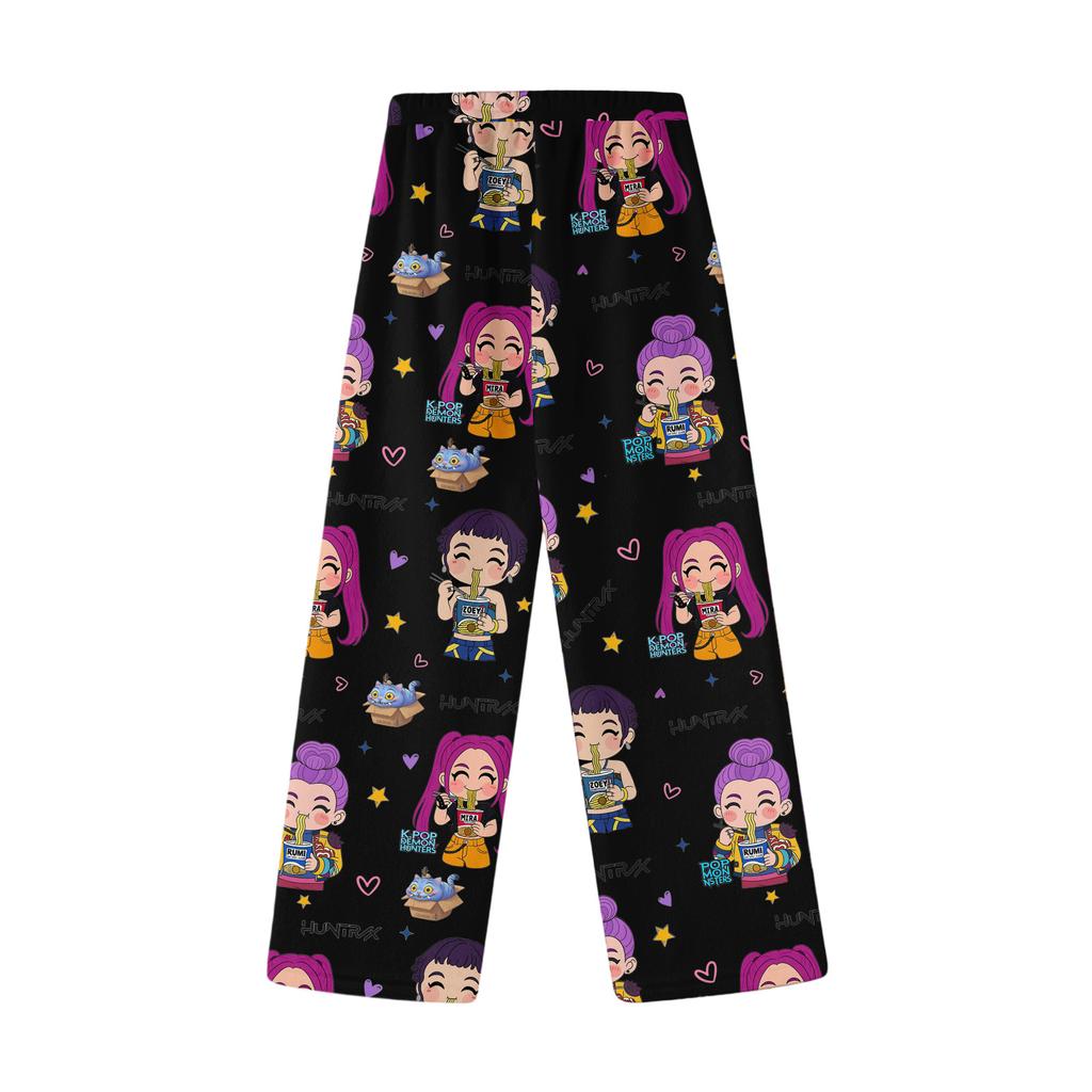 Children's Winter Pants Full Length Long Christmas Printed Pants