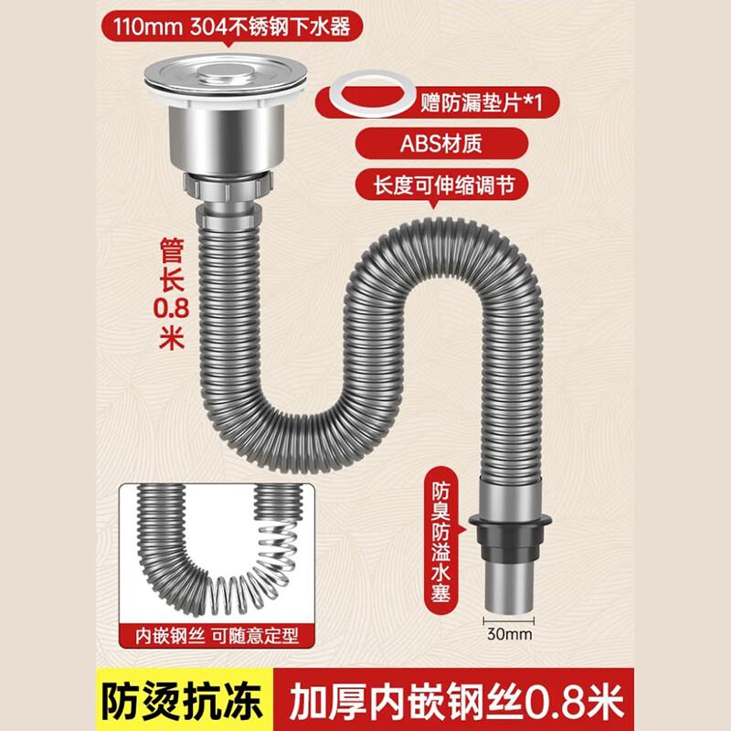 Moli Universal Washbasin Drain Pipe Kit