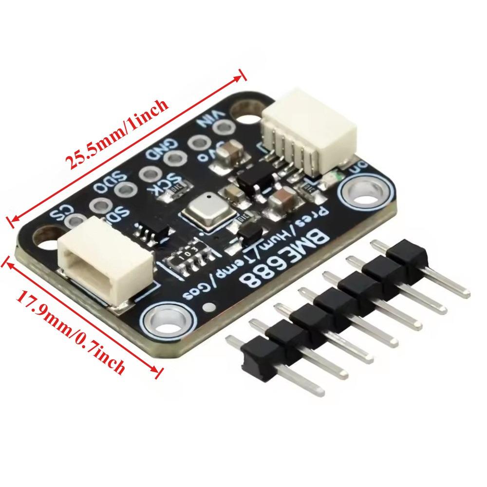 BME688 Sensor Module Temperature Humidity Pressure Gas AI Air Quality Monitor I2C SPI for Arduino ESP32 IoT Project