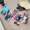 Japanses Cartoon Given Transparent Phone Case For IPhone 17 Air 16 Pro Max 15 14 13 12 11Plus Shockproof Cover