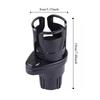 Adjustable Car Cup Holder Expander 360 Rotating Drink Holder Adapter Dual Cup Holder  Auto Car
