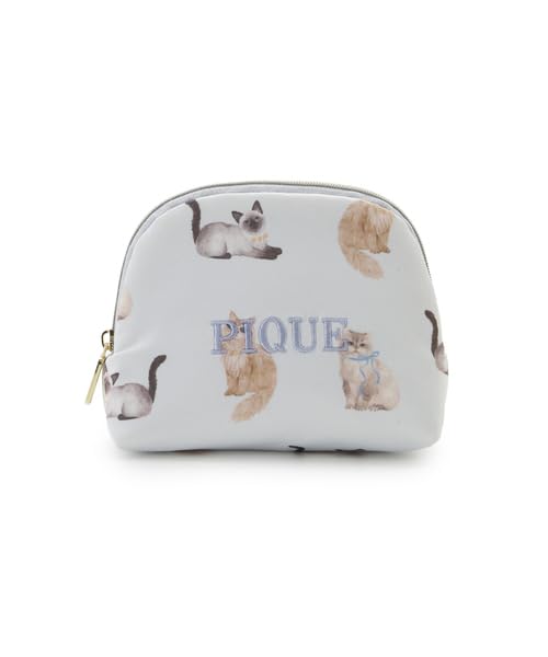 Fashion Tissue Pouch PWGB262651 BLU F [Gelato Pique] CATS&DOGS Women s