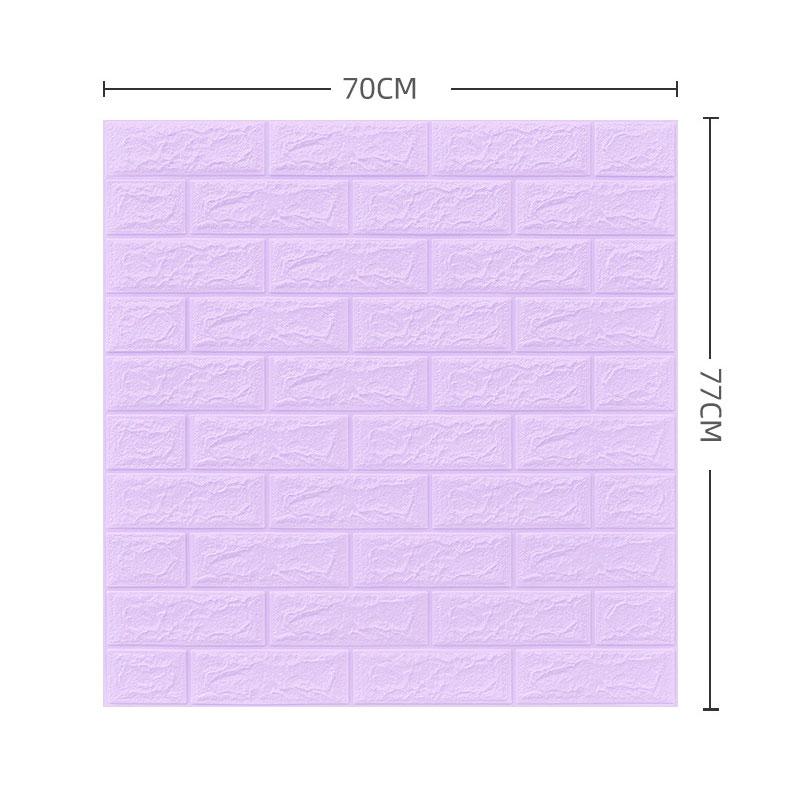 5/12PCS Self Adhesive Wallpaper Peel And Stick 3D Wall Panel Living Room Brick Stickers Bedroom Kids Room Brick Paper Home Decor