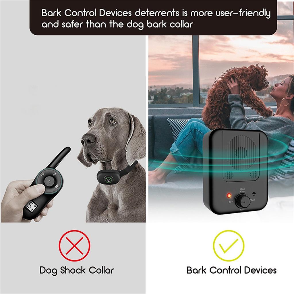 Upgraded Dog Barking Control Device With 3 Adjustable Sensitivity & Frequency