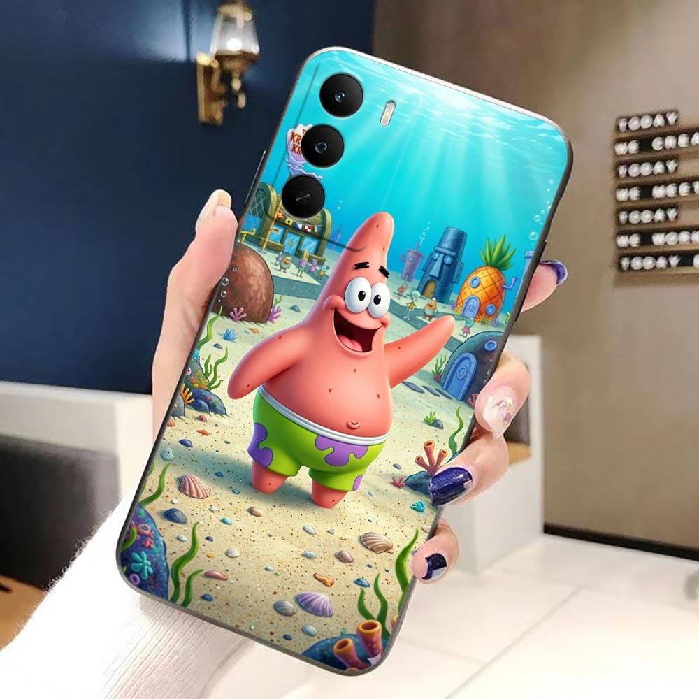 SpongeBob Patrick Star Cartoon Phone Case For Realme C83 C85 C75 C65 C55 C35 Narzo 50 50I Protective Cover