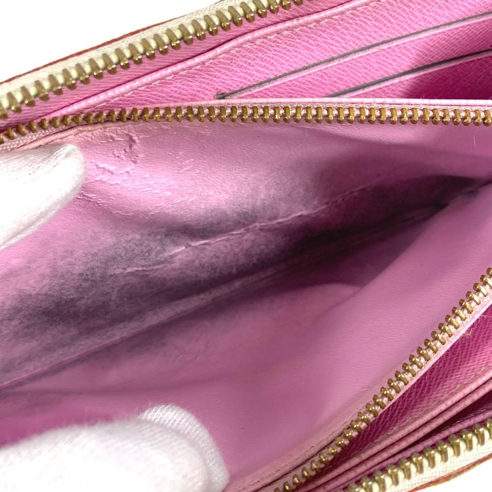 Louis Vuitton M60241 MonogramMulticolore Zippy Wallet Long Wallet White/pink