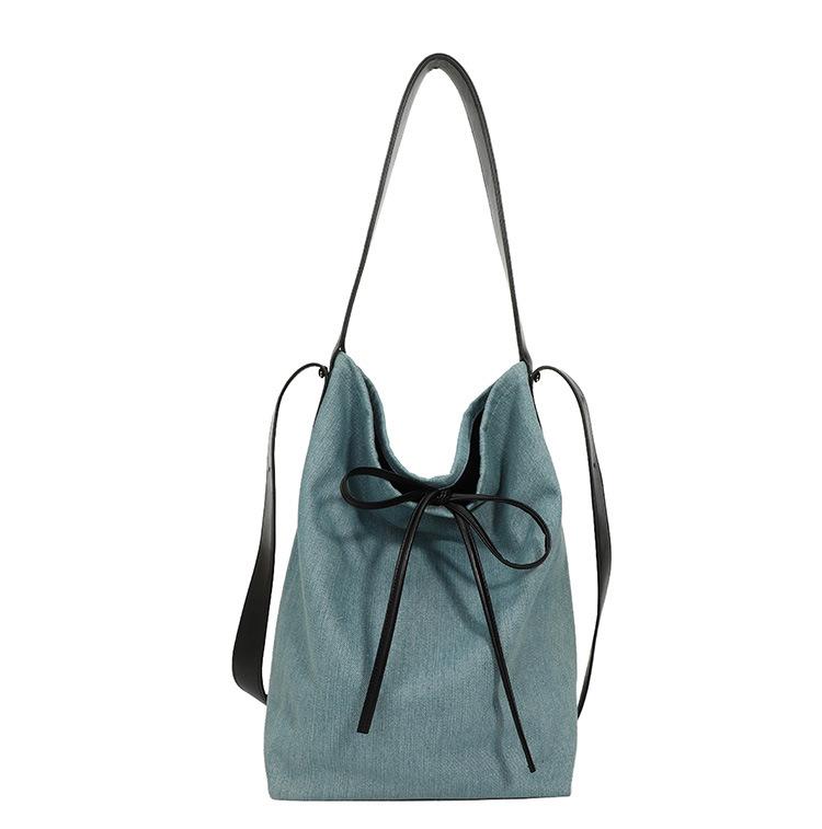 Bags Women's Tote Bags Large Capacity Autumn Messenger 2025 New Canvas Bucket Bags Casual Class Commuter Bags